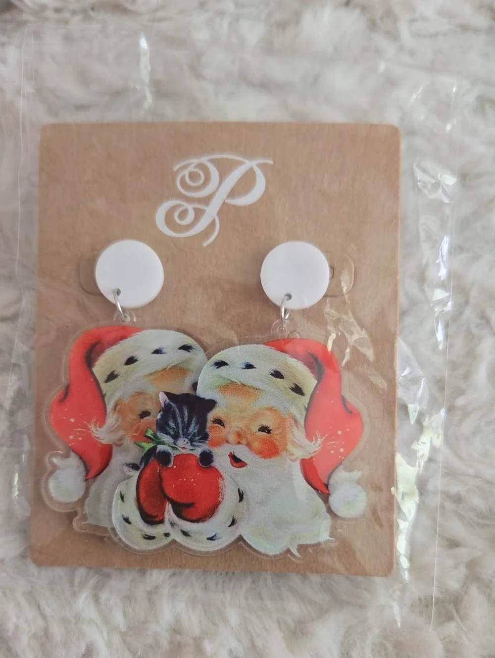 Betsey Johnson Earrings Christmas Bundle Earrings Necklace Bracelet Gift Box